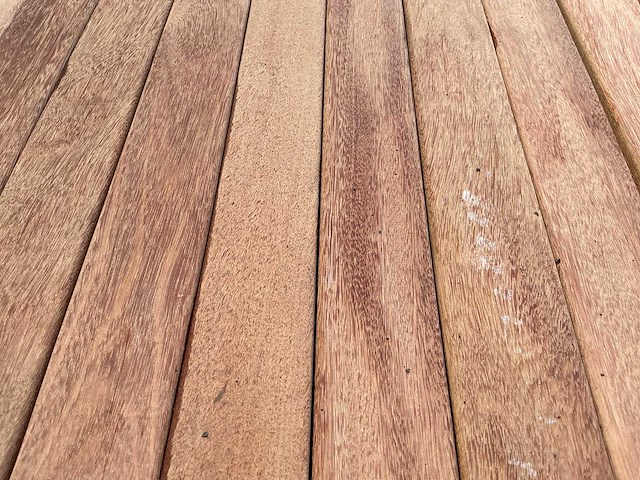 Regel hardhout 60x40x1250 mm (55x) - afbeelding 6 van  7