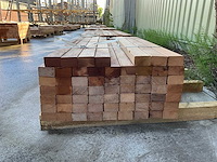 Regel hardhout 60x40x1550 mm (61x) - afbeelding 2 van  3