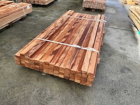 Regel hardhout 60x40x1550 mm (64x)