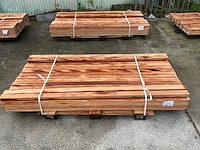 Regel hardhout 60x40x1550 mm (64x) - afbeelding 2 van  4