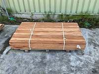 Regel hardhout 60x40x1550 mm (70x) - afbeelding 2 van  7