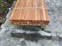 Regel hardhout 60x40x1550 mm (70x) - afbeelding 4 van  7