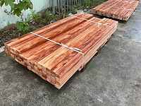 Regel hardhout 60x40x1550 mm (70x)