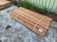Regel hardhout 60x40x1550 mm (71x)