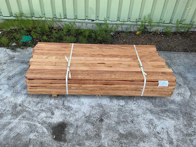 Regel hardhout 60x40x1550 mm (71x) - afbeelding 2 van  7