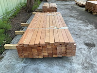 Regel hardhout 60x40x1550 mm (71x) - afbeelding 5 van  7