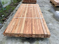 Regel hardhout 60x40x2170 mm (47x) - afbeelding 3 van  5