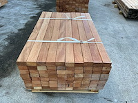 Regel hardhout 60x40x950 mm (80x) - afbeelding 5 van  7