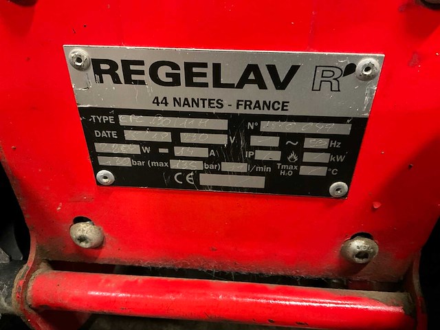 Regelav efc 130/11m hogedrukreiniger - afbeelding 7 van  7