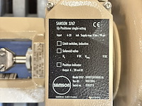 Regelklep, samson, 3767 i/p positioner, crème - afbeelding 2 van  5