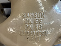 Regelklep, samson, 3767 i/p positioner, crème - afbeelding 3 van  5