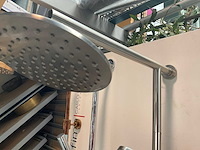 Regen douche rvs thermostaat garnituur - afbeelding 4 van  5