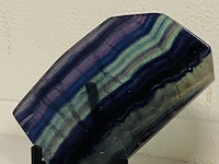 Regenboog fluoriet gepolijste plak - afbeelding 2 van  5