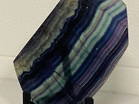 Regenboog fluoriet gepolijste plak - afbeelding 3 van  5