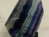 Regenboog fluoriet gepolijste plak - afbeelding 4 van  5