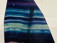 Regenboog fluoriet gepolijste plak - afbeelding 5 van  6