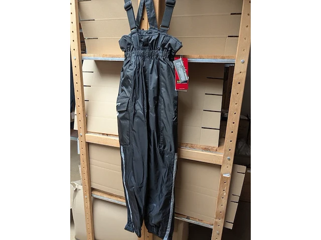 Regenbroek voor op de motor, difi, zwart, mt xs - afbeelding 1 van  1