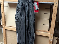 Regenbroek voor op de motor, difi, zwart, mt xs