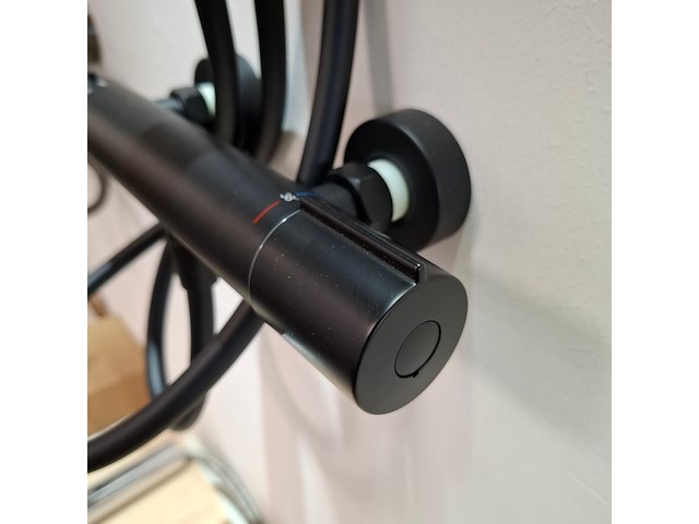 Regendouche wd, black, mat zwart - afbeelding 2 van  10