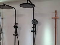Regendouche wd, black, mat zwart - afbeelding 3 van  10