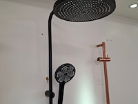Regendouche wd, black, mat zwart - afbeelding 4 van  10