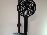 Regendouche wd, black, mat zwart - afbeelding 7 van  10