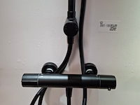 Regendouche wd, black, mat zwart - afbeelding 8 van  10