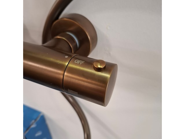 Regendouche xenz, duero, brons geborsteld pvd - afbeelding 2 van  12