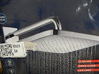 Regendouchekop met wandhouder, grohe, 250 cube, chroom - afbeelding 1 van  5
