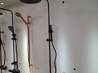 Regendoucheset gena, bardolino, mat zwart - afbeelding 3 van  10