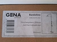 Regendoucheset gena, bardolino, mat zwart - afbeelding 10 van  10