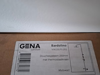Regendoucheset gena, bardolino, mat zwart - afbeelding 2 van  11