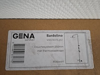Regendoucheset gena, bardolino, mat zwart - afbeelding 2 van  11