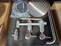 Regendoucheset, inbouw, rvs geborsteld - afbeelding 2 van  3