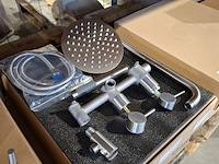 Regendoucheset, inbouw, rvs geborsteld - afbeelding 2 van  4