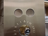 Regendoucheset inbouw, rvs geborsteld - afbeelding 2 van  8