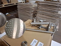 Regendoucheset inbouw, rvs geborsteld - afbeelding 2 van  7