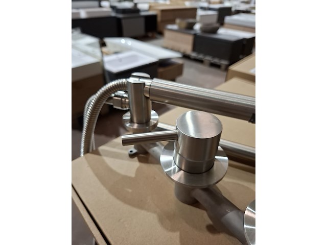 Regendoucheset inbouw, rvs geborsteld - afbeelding 6 van  7