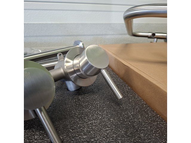 Regendoucheset inbouw, rvs geborsteld - afbeelding 5 van  9