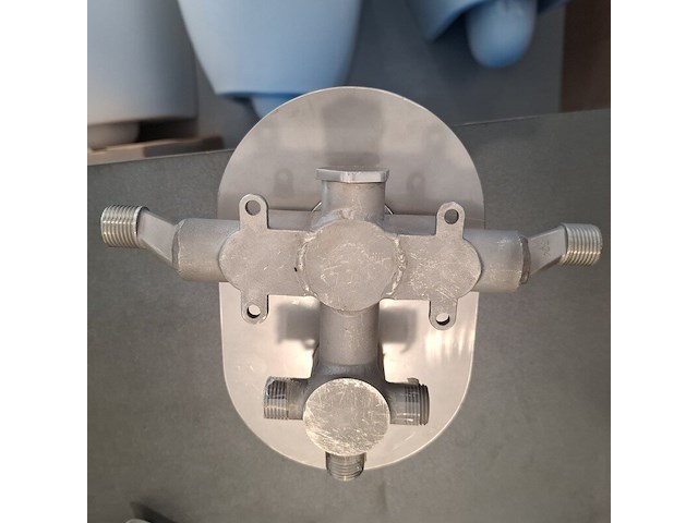 Regendoucheset inbouw, rvs geborsteld - afbeelding 13 van  15