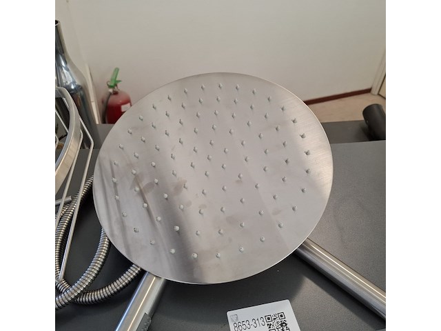 Regendoucheset inbouw, rvs geborsteld - afbeelding 15 van  15