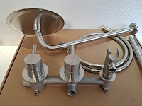 Regendoucheset inbouw, rvs geborsteld - afbeelding 3 van  8