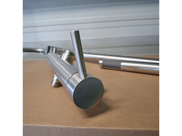 Regendoucheset opbouw, rvs geborsteld - afbeelding 4 van  8