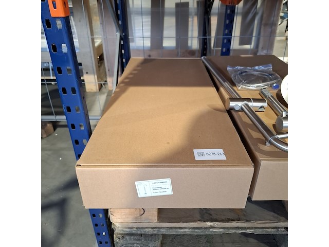 Regendoucheset, rvs geborsteld - afbeelding 3 van  4