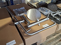 Regendoucheset, rvs geborsteld - afbeelding 3 van  3