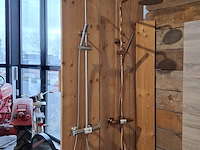 Regendoucheset, rvs geborsteld - afbeelding 1 van  7