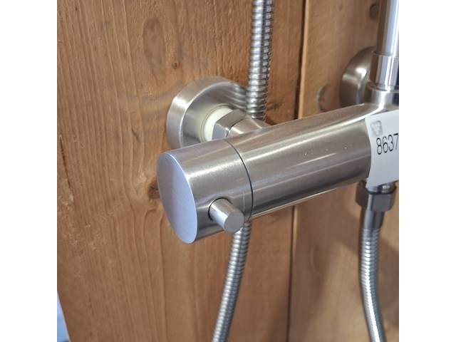 Regendoucheset, rvs geborsteld - afbeelding 6 van  7