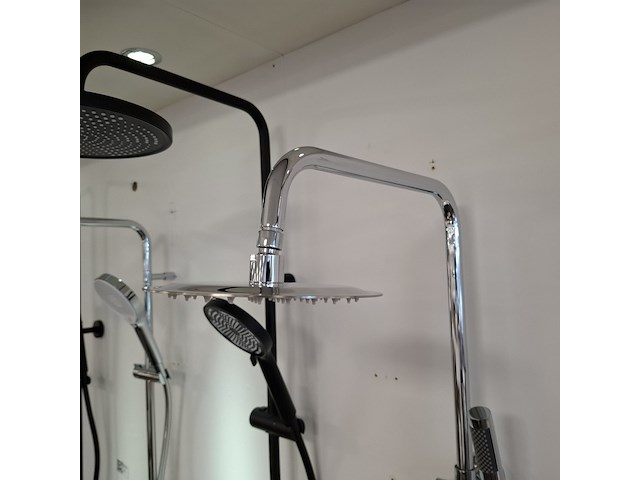 Regendoucheset sanisplash, chroom - afbeelding 5 van  9