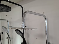 Regendoucheset sanisplash, chroom - afbeelding 5 van  9