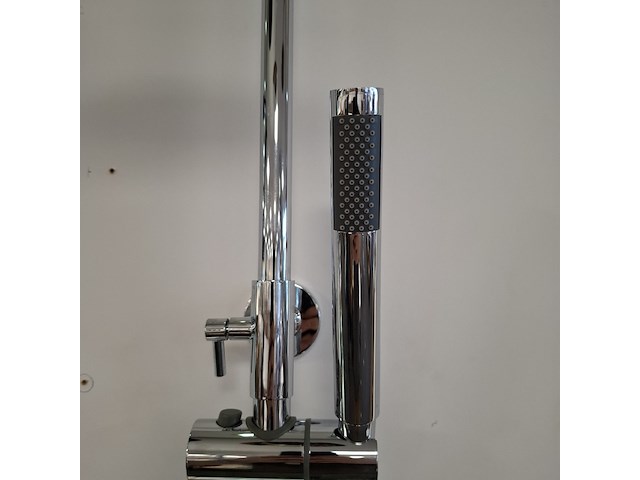 Regendoucheset sanisplash, chroom - afbeelding 6 van  9